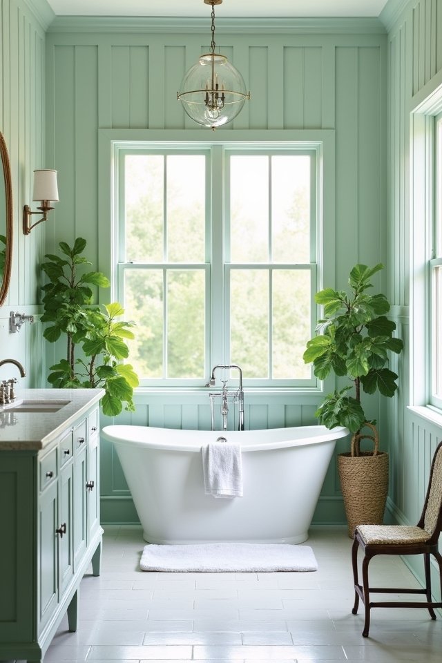 pastel hues create serenity