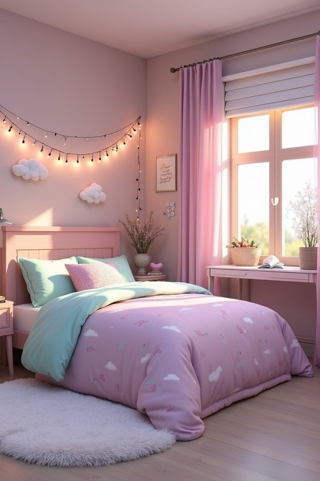 pastel hues dreamy decor