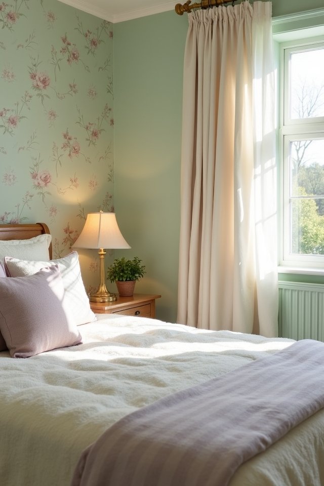 pastel shades create tranquility
