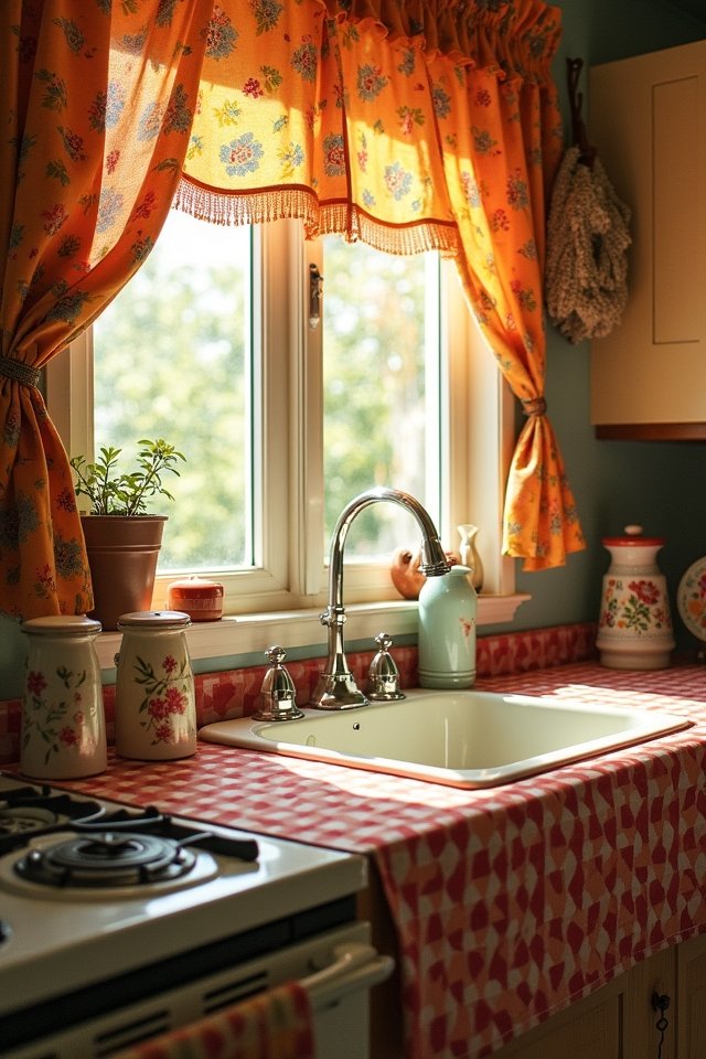 patterned kitchen decor ideas