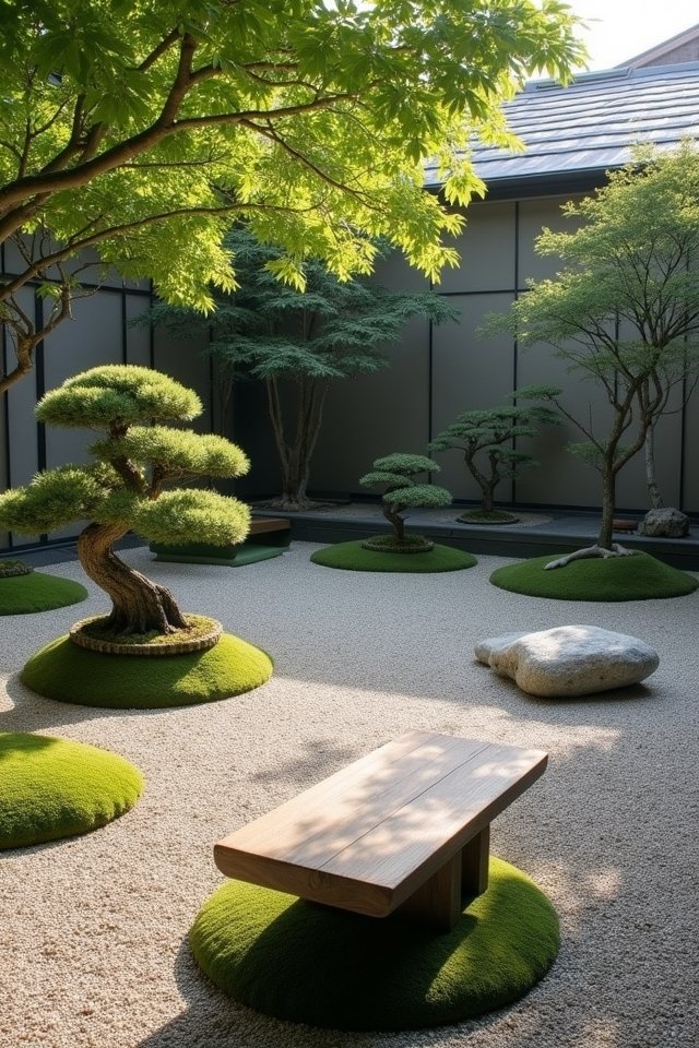 peaceful outdoor sanctuary creation