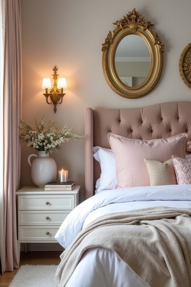 personal sanctuary with accents