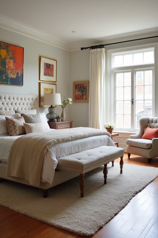 personalize bedroom with art