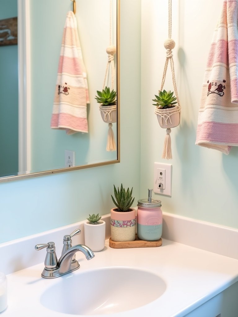 personalize your dorm bathroom