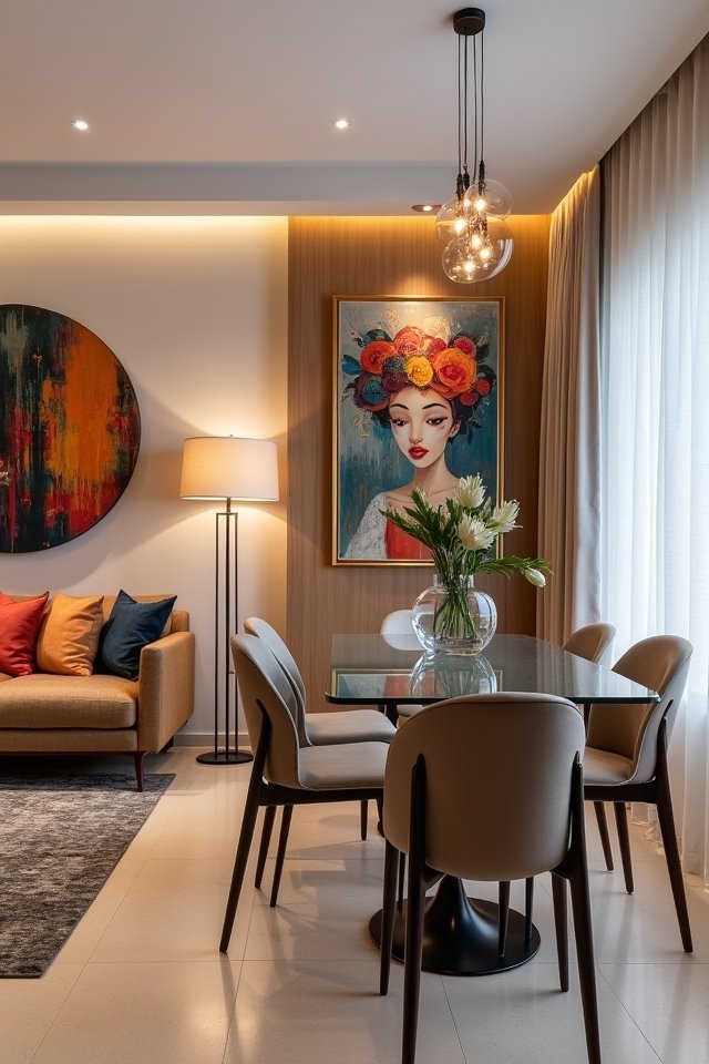 personalized artwork adds charm