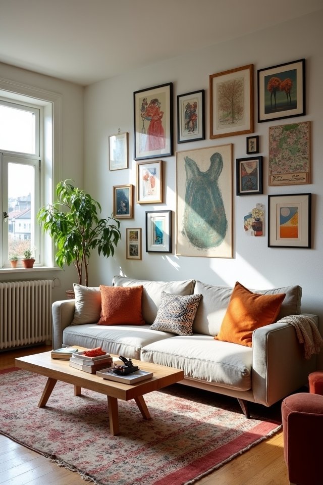 personalized artwork enhances living space