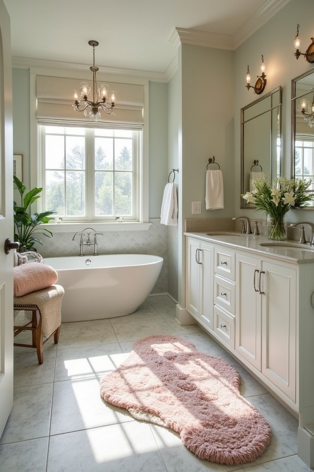 personalized bathroom rug designs
