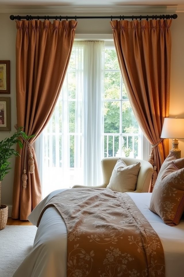 personalized bedroom curtain treatments