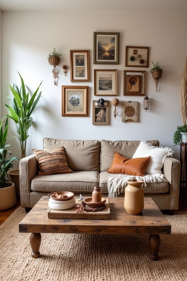 personalized boho living decor