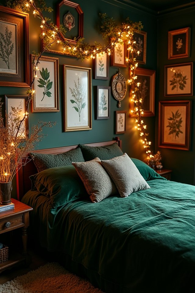 personalized cozy gallery wall