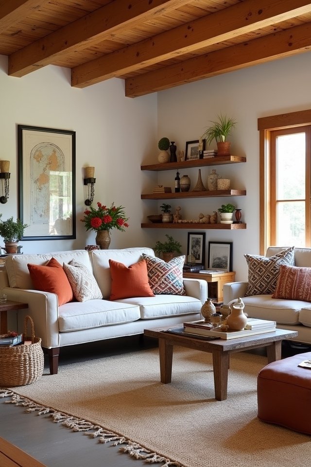 personalized cozy living space