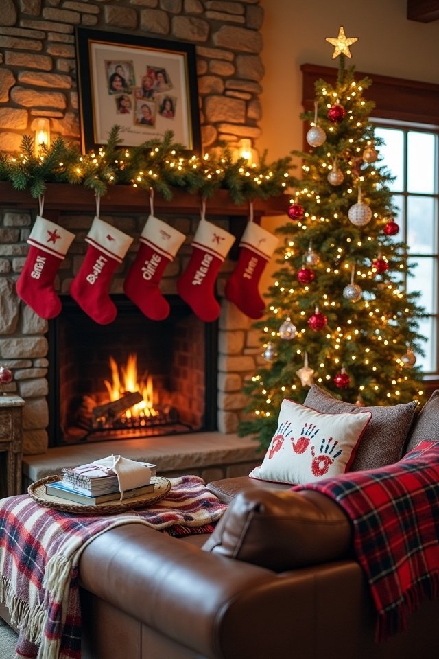 personalized festive family decor