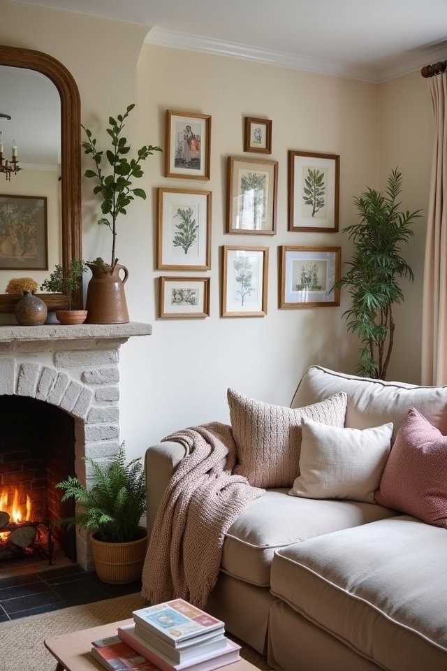 personalized joyful gallery wall