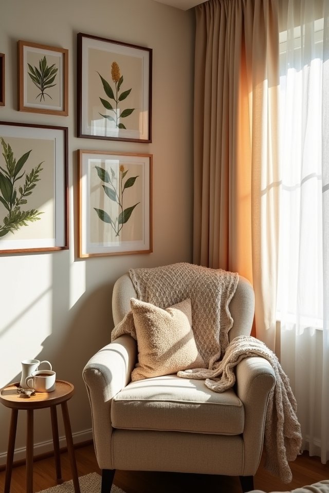 personalized reading nook decor