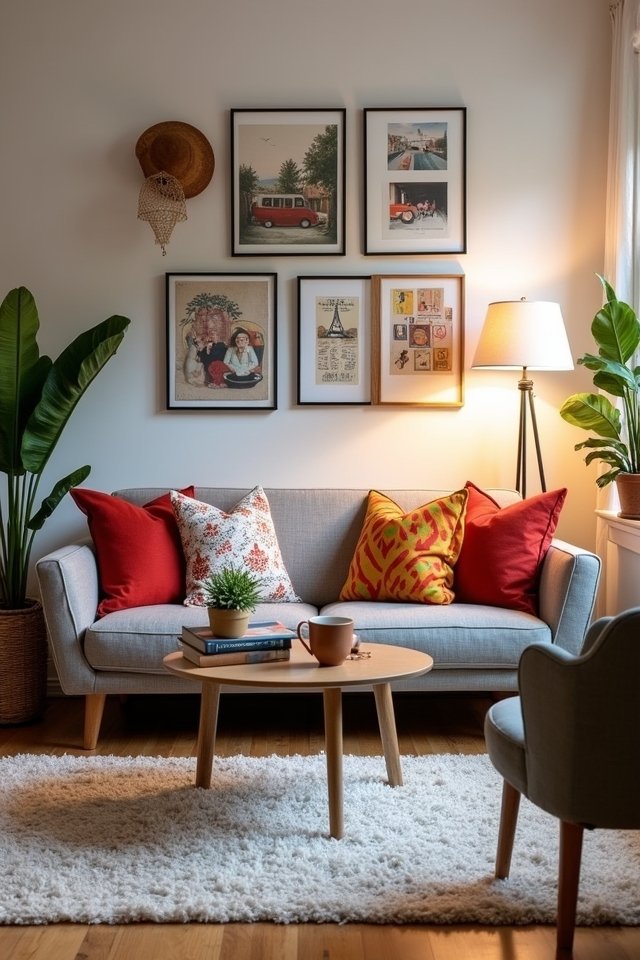 personalized vibrant apartment decor
