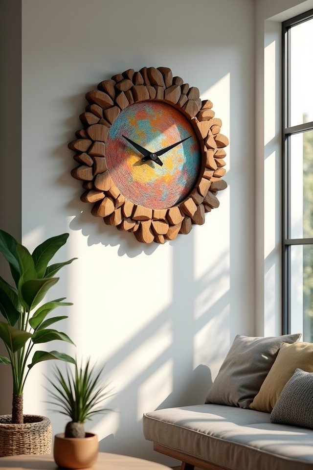 personalized wall clock design