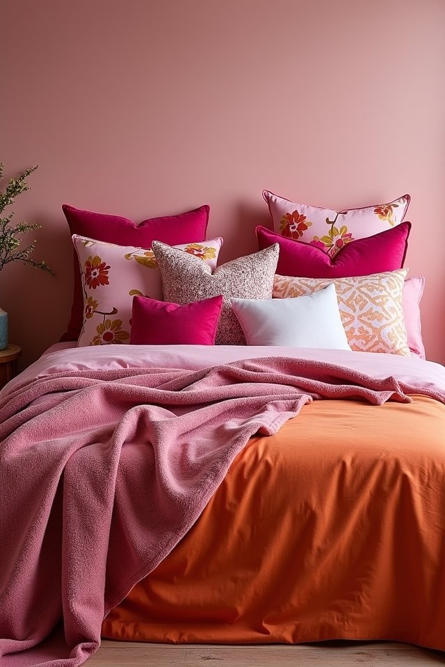 pillows and throws styling