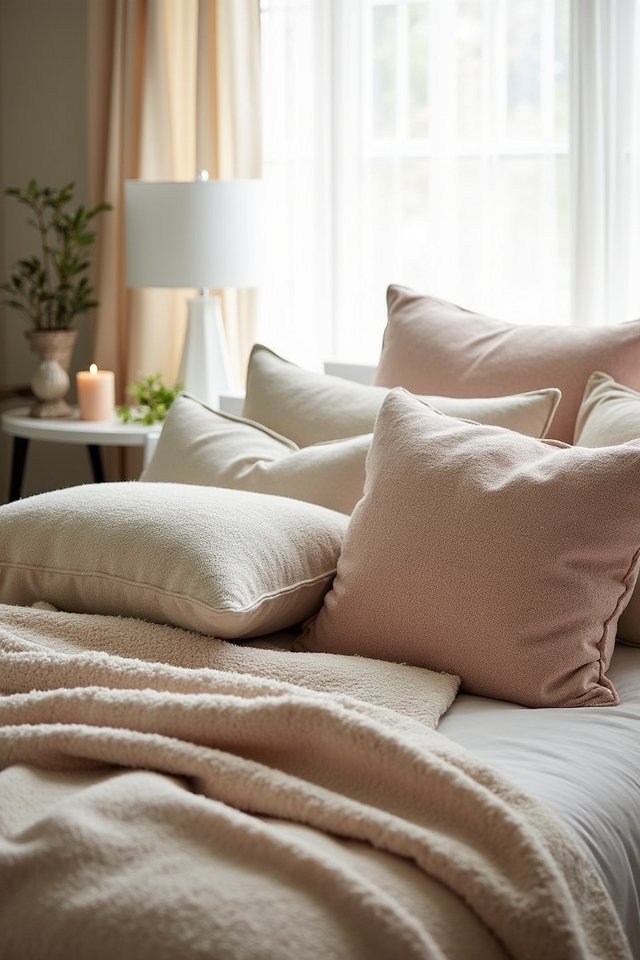 pillows size style arrangement