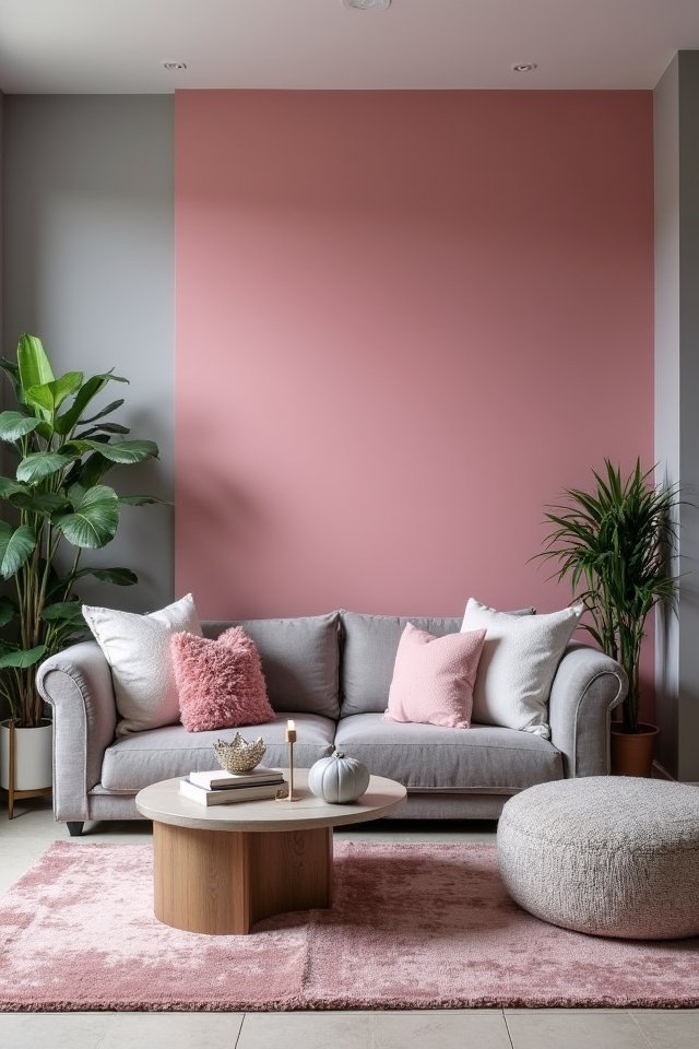 pink accent walls transform rooms