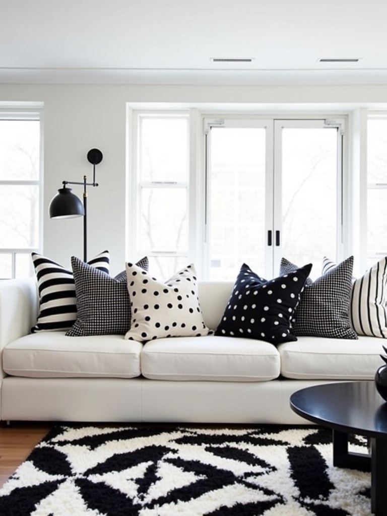 playful chic pillow designs
