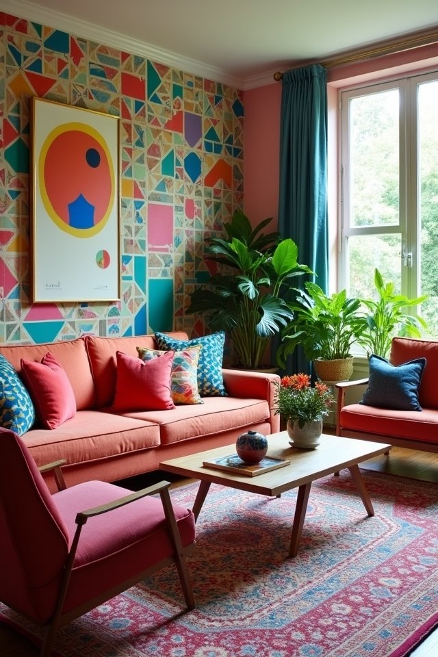 playful geometric decor ideas