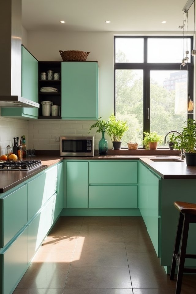 playful luxury kitchen vibes