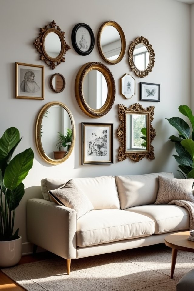 playful mirror wall designs