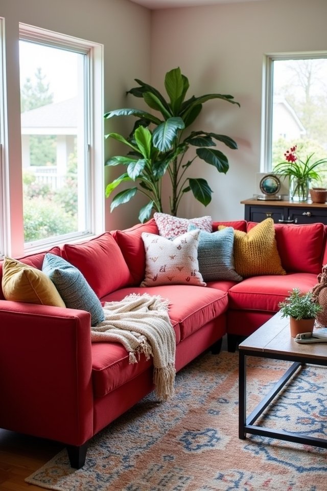 playful pillows and throws