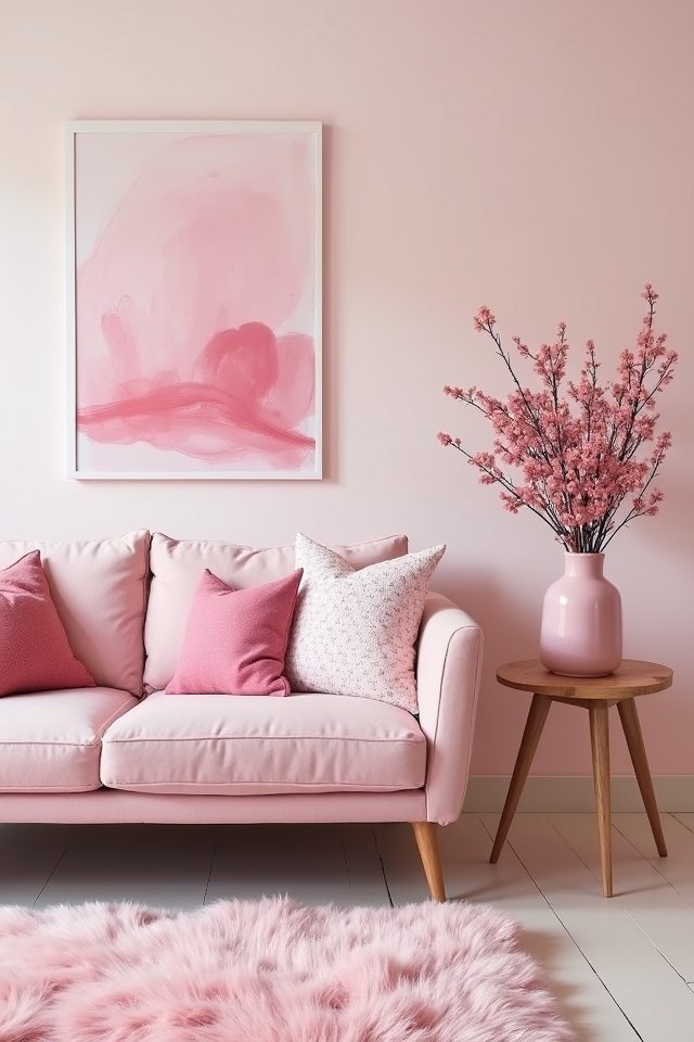 playful pink home accessories