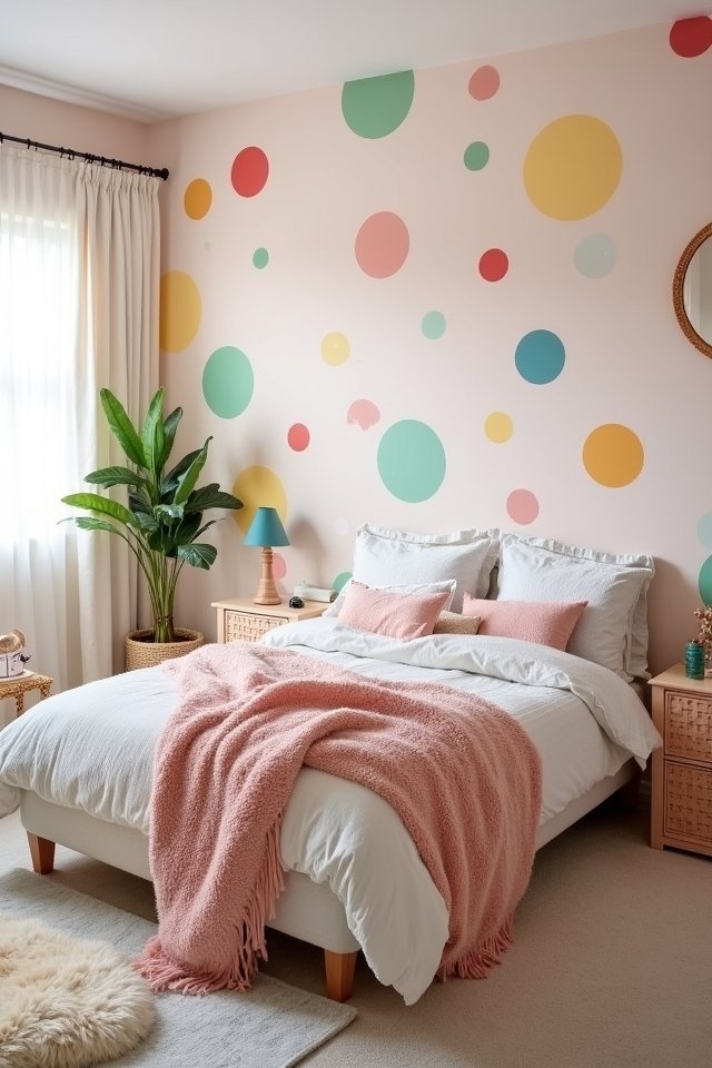 playful polka dot decor