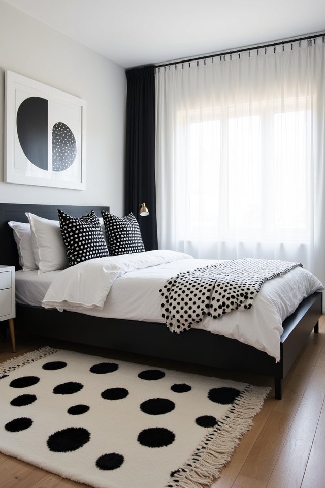 playful polka dot decor