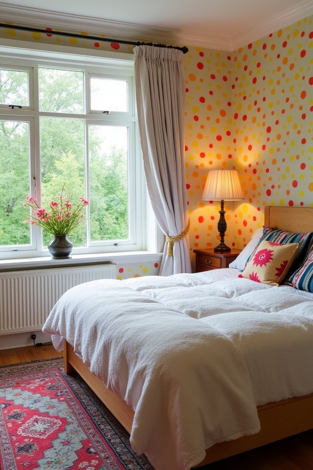 playful polka dot decor