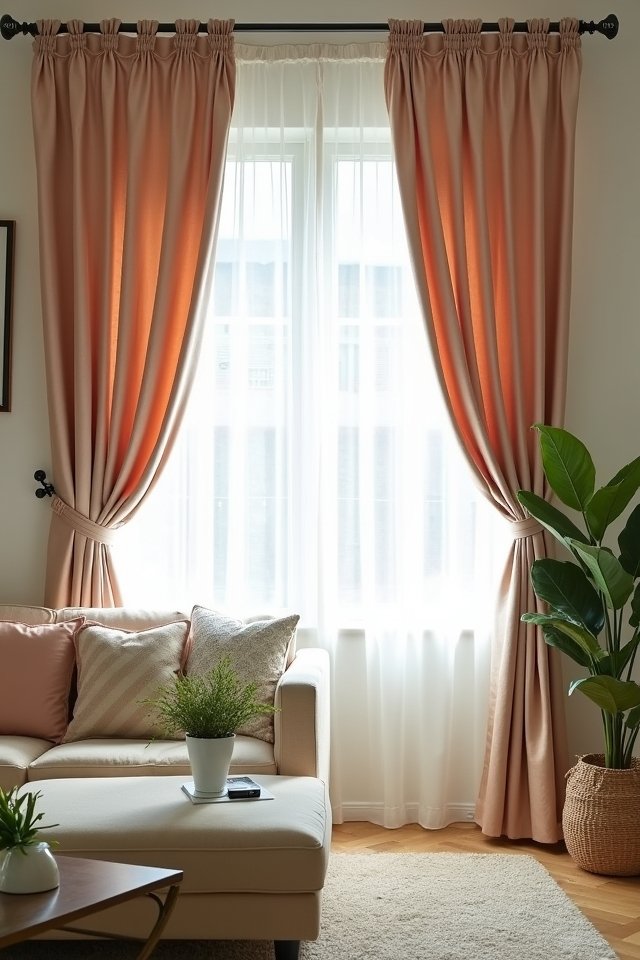 playful tie up curtain style