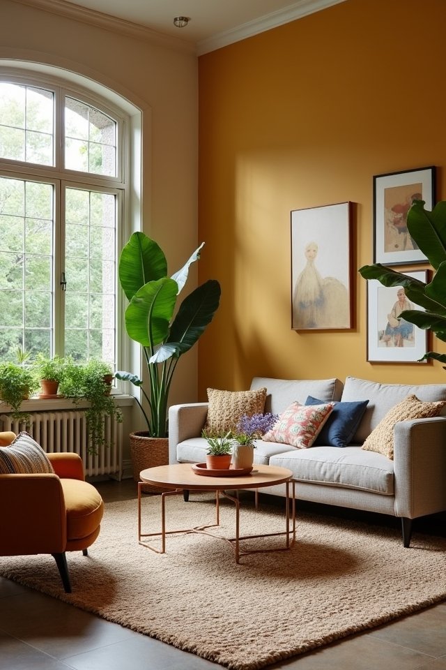 playful warmth in decor