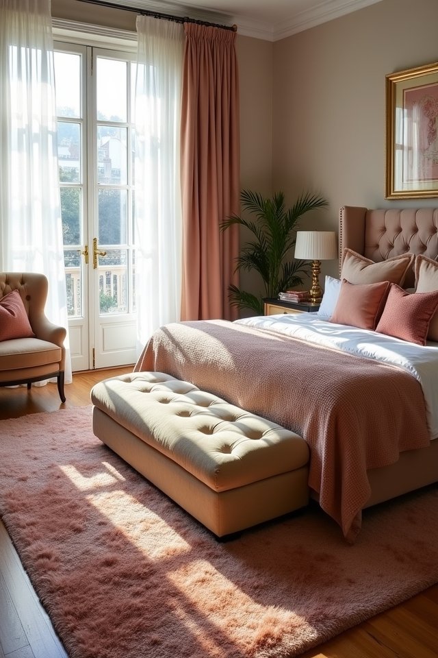 plush area rug comfort