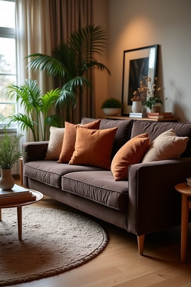 plush pillows enhance comfort