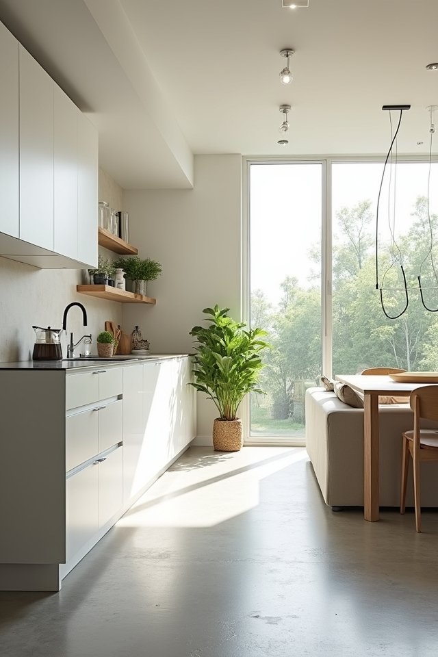 purposeful serene uncluttered living