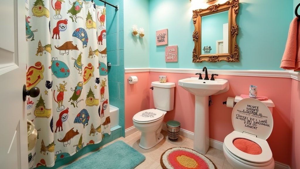 quirky bathroom decor ideas