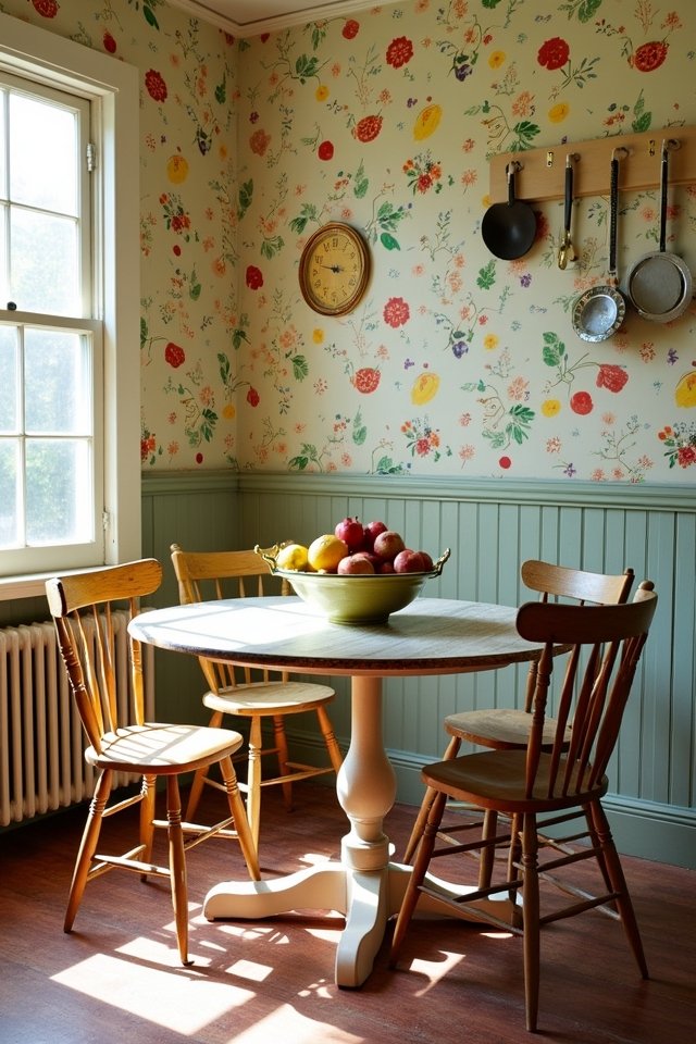 quirky kitchen wallpaper patterns