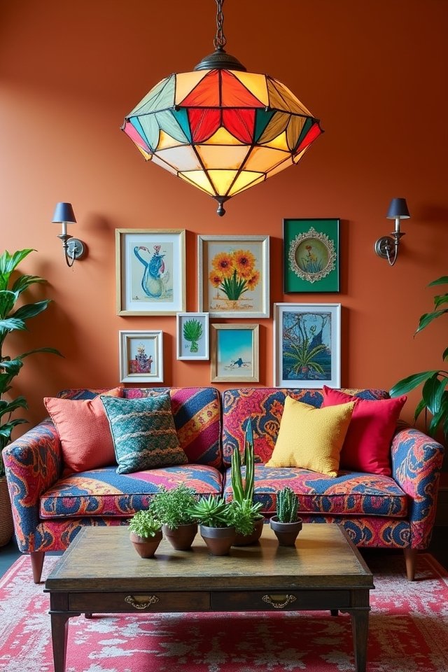 quirky lighting adds personality