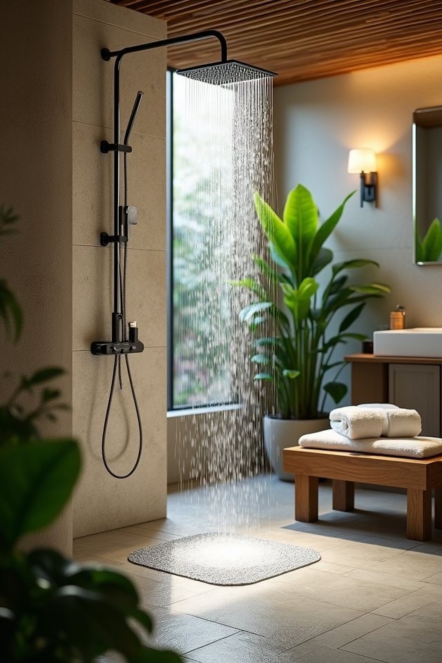 rainfall showerhead relaxation experience