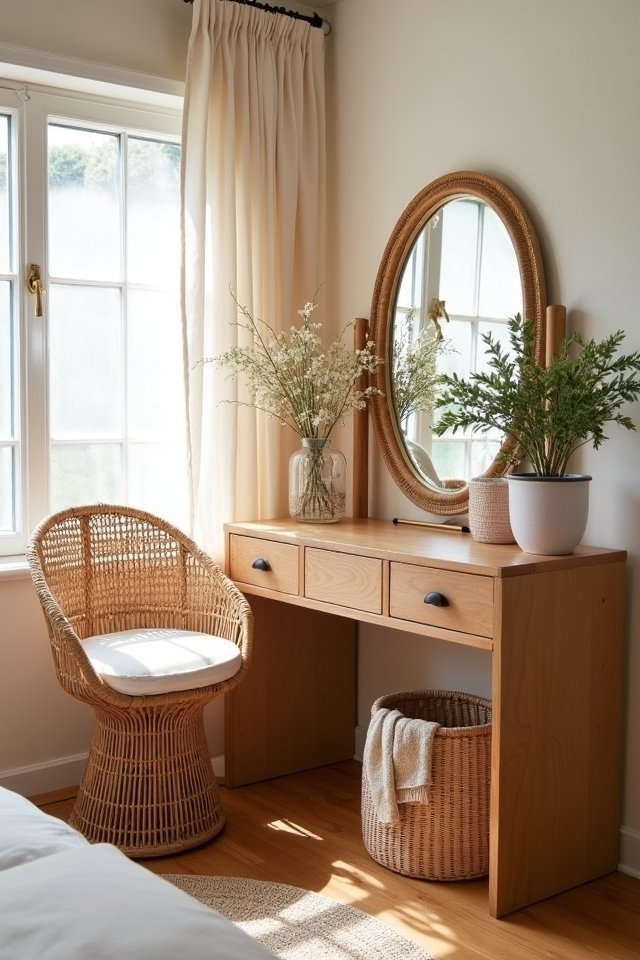 rattan and wicker elegance