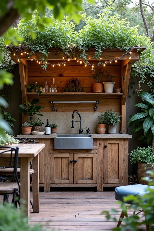 reclaimed materials for kitchens