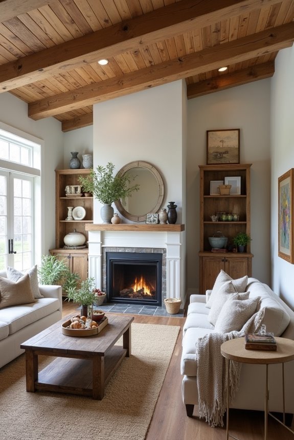 reclaimed wood adds character