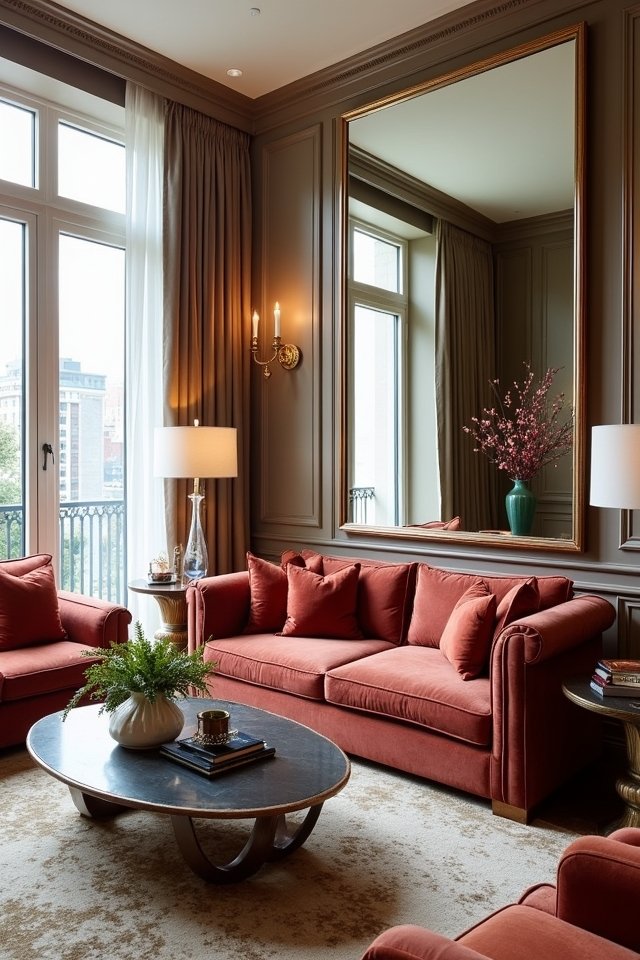 reflective elegance in decor