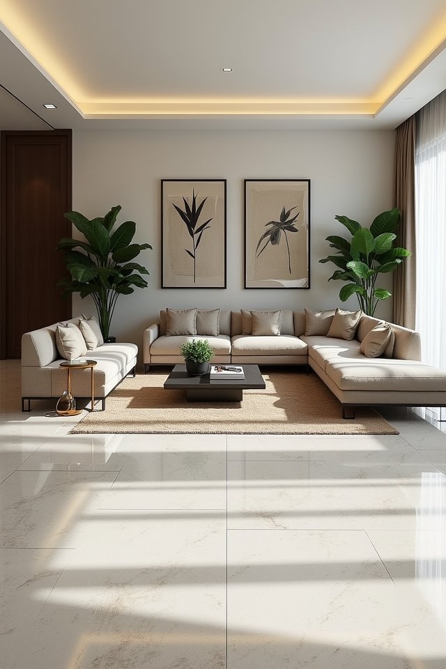 reflective high gloss finishes
