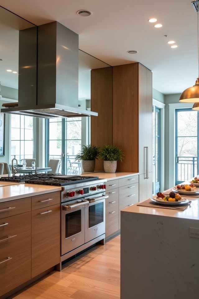 reflective kitchen style enhancement