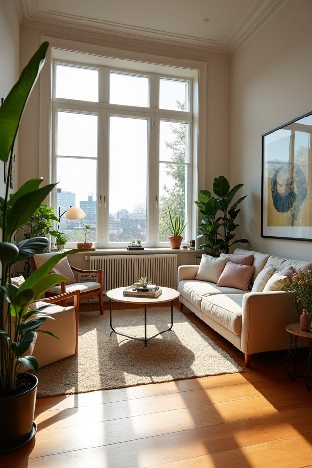 reflective surfaces amplify light