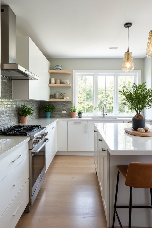 reflective surfaces expand spaces