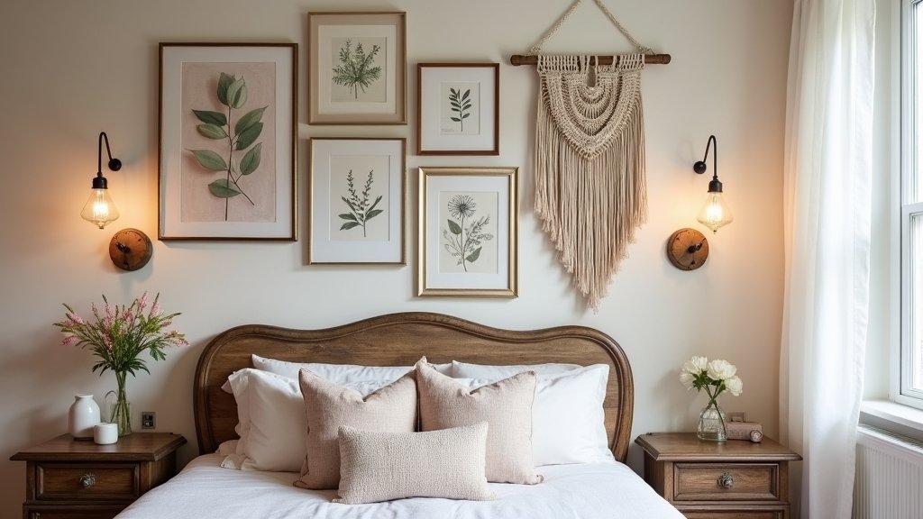 refreshing bedroom wall decor